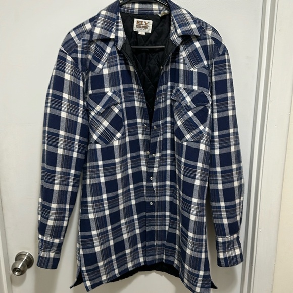 Ely Cattleman Other - Vintage Ely Cattleman Quilted Pearl Snap Flannel size M